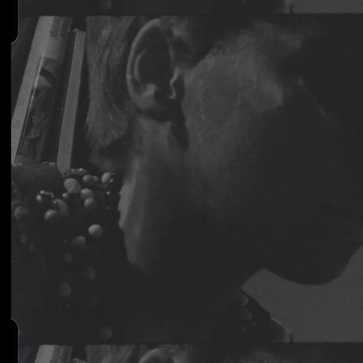 It's 20 years today since the death of Raymond Durgnat, Dwoskin's friend, first critic, and almost collaborator. This is them in 1969. In the second image, taken from an unfinished Dwoskin film, you can see a copy of Durgnat's 1967 book Films and Feelings 
bit.ly/3G0udIW