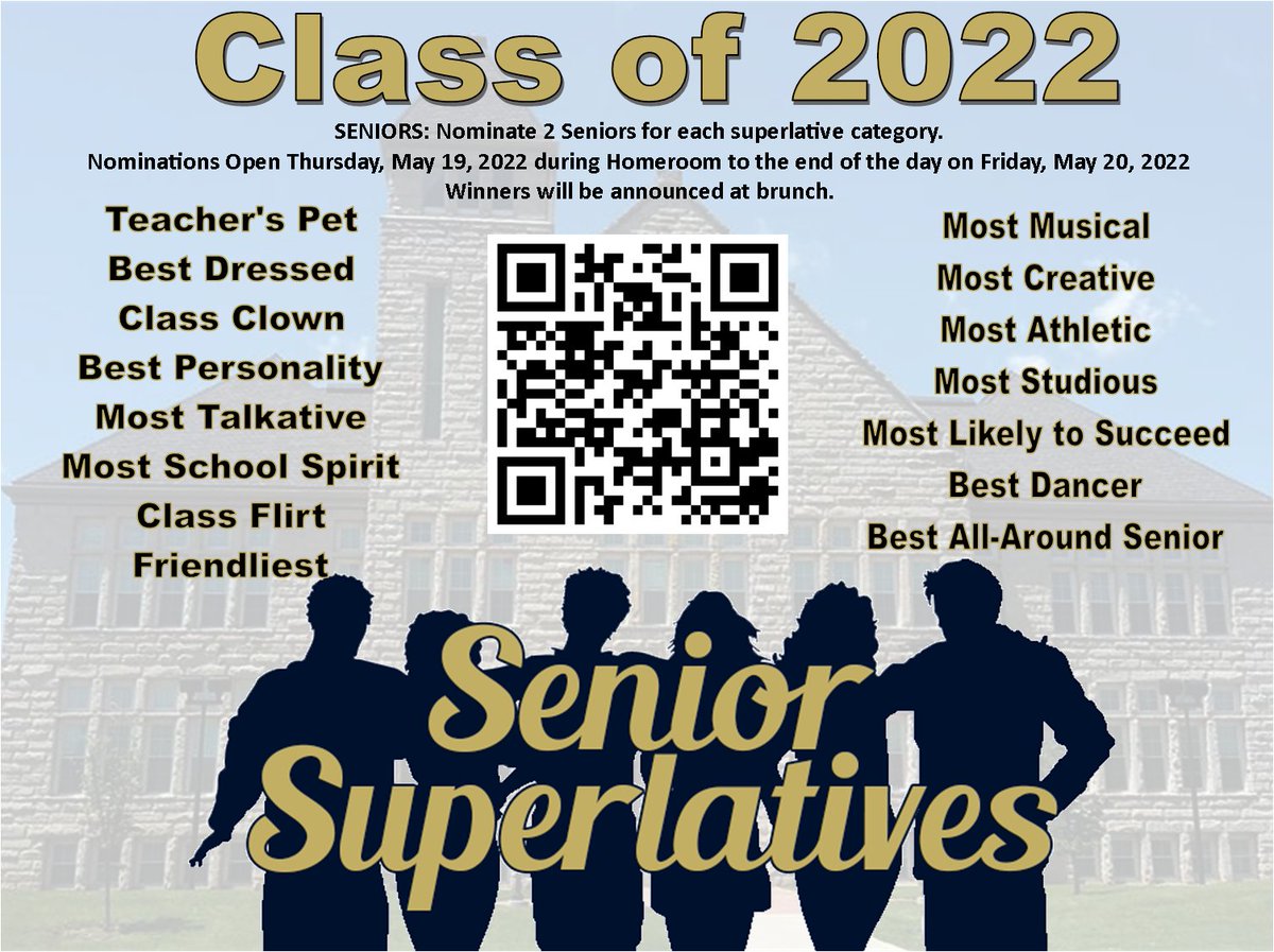 ElyriaHigh's tweet photo. Good Morning Elyria High! It's a Great Day to be a Pioneer! The voting is open @ehsclassof22 https://t.co/BtORFaEcJA