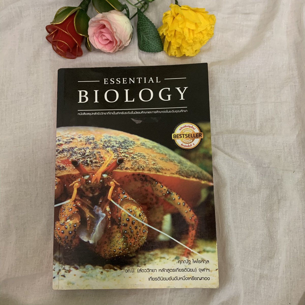 ppeeaare1's tweet photo. Essential biology (เล่มปู)
สภาพ 90%
< Price : 170฿ > ค่าส่ง50฿
ไม่มีรอยขีดเขียน

#dek65 #dek66 #dek67 #ส่งต่อหนังสือ #ส่งต่อหนังสือเตรียมสอบ #ส่งต่อหนังสือเตรียมสอบมือสอง #ส่งต่อหนังสือสภาพดี #หนังสือเตรียมสอบ #ส่งต่อหนังสือเรียน #หนังสือชีวะ #ชีวะเล่มปู #ชีวะปู https://t.co/15E3ZMM2ru