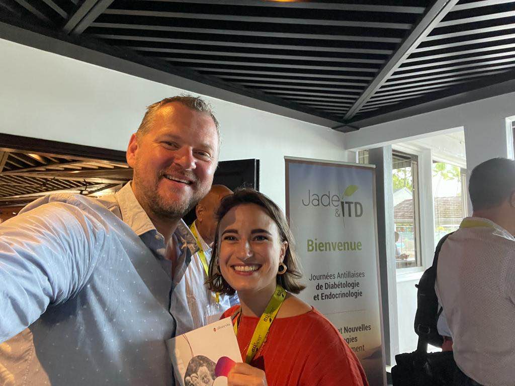 [Evènement] Notre co-fondateur <a href="/Allianet/">ATELLIAN Ludovic</a> et notre directrice partenariats <a href="/clairekaroubi/">Claire la Mothe-Karoubi</a> sont en Guadeloupe pour les Journées Antillaises de Diabétologie et Endocrinologie. 
Trois jours pour approfondir nos discussions entamées au congrès de la SFD! #JADE