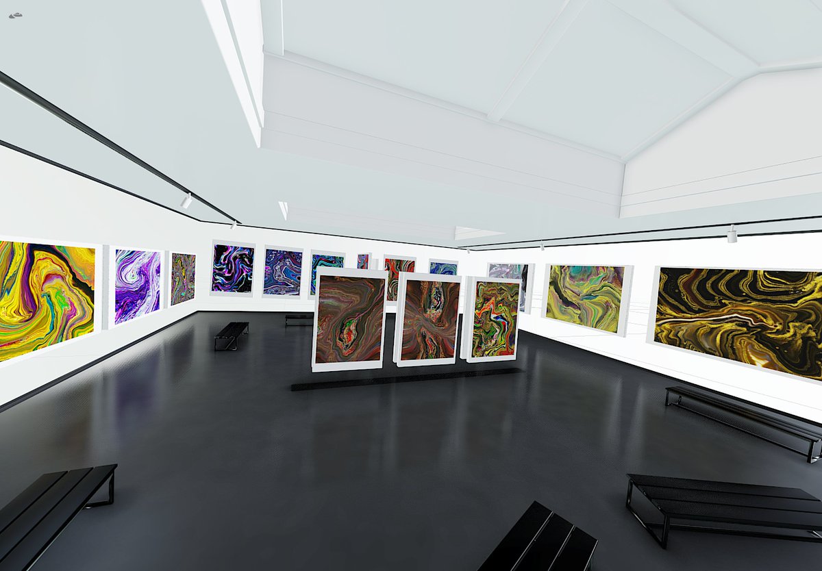 Good evening #ZilFam! What do you think about this white gallery? Perhaps this could be your own gallery in the future! #Zilliqa #ZIL #ARKY #NFTCollection