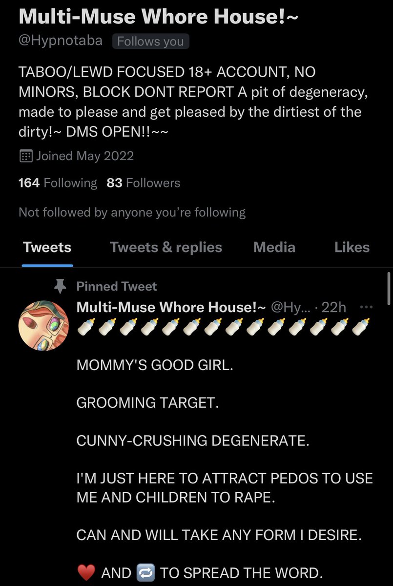 yeah no thank you! 

please report