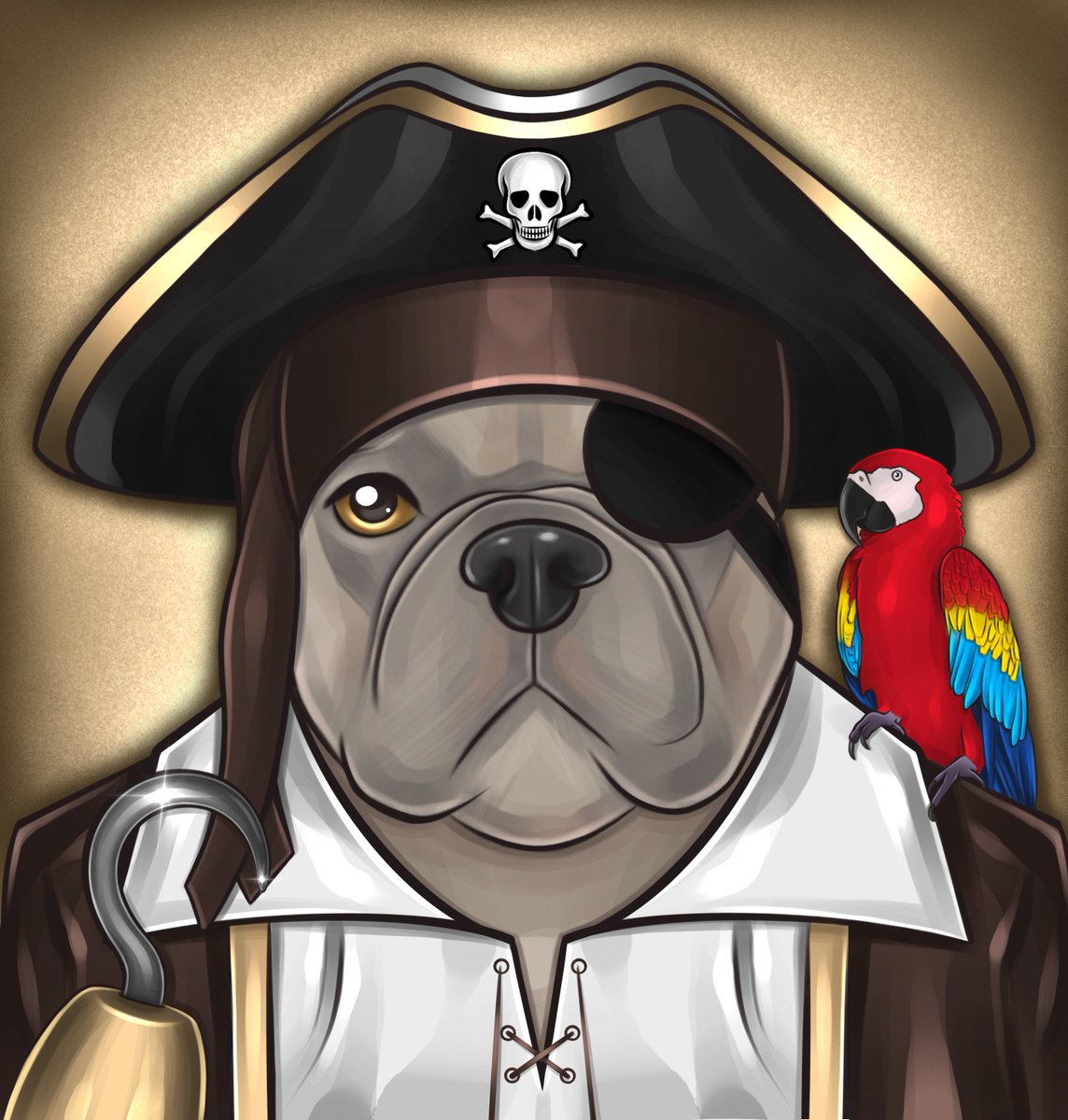 Good day #NFTfamily🥰 What games did you like to play as a child? Joe loved to play pirates and look for treasure🪙 Today he decided to remember his childhood and show himself as a pirate with his feathered friend Archie😊🦜
0.02 ETH Polygon
opensea.io/assets/matic/0…