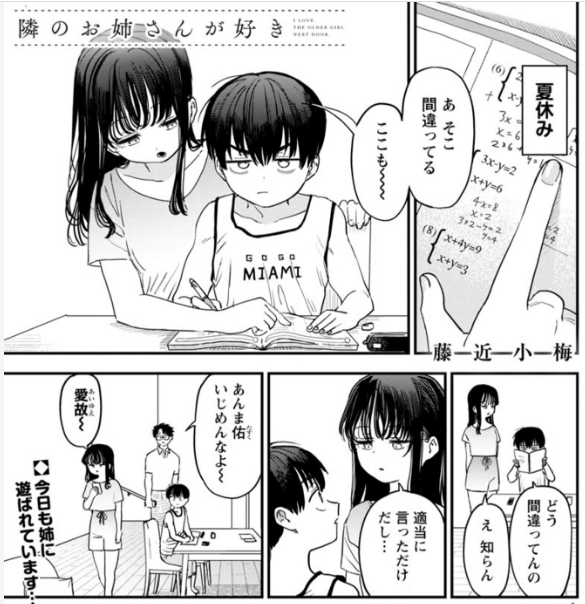隣のお姉さんが好き、どう考えても隣のお姉さんよりも実姉の方が可愛いし早く近親相姦ルートに入れ 