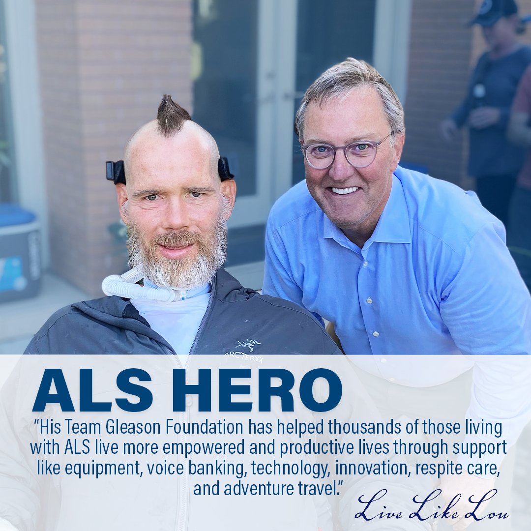 LiveLikeLou4's tweet photo. This month, we are sharing profiles of inspiration, hope, and gratitude. Our third #ALSHero is Steve Gleason of @TeamGleason Foundation, nominated by David Darragh. https://t.co/xd6uCz7CmS