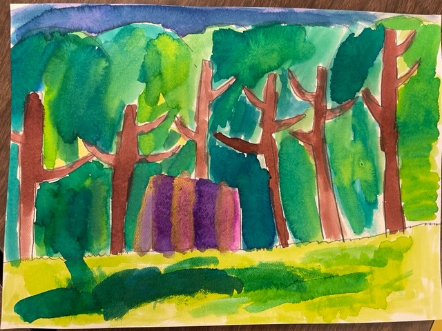 CreativeAdvent3's tweet photo. Here's a bit of color to brighten your day!

#watercolor #landscapes #afterschoolart #artclasses #elementaryartists #youngartists #artinyou #weloveart #MOCOartclass #artteachers https://t.co/kWGgop6xos