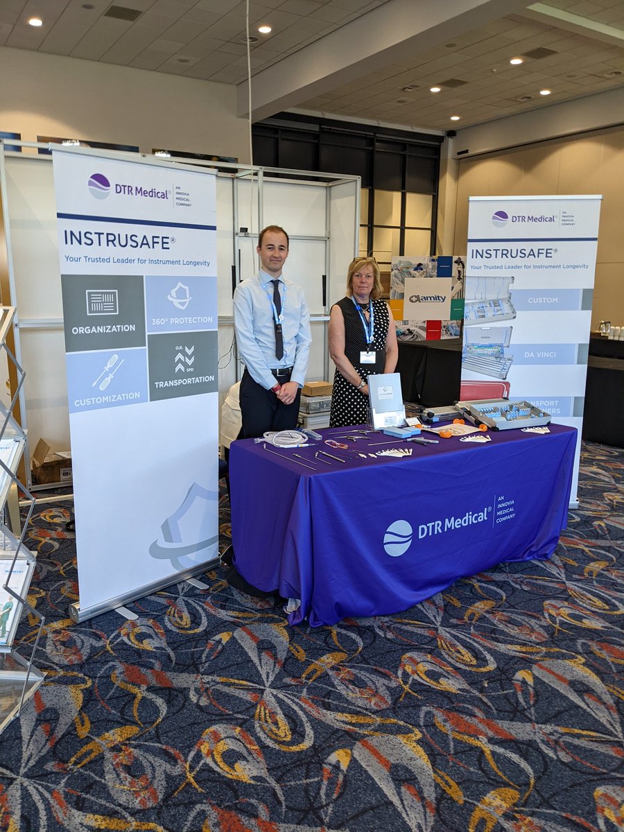 dtrmedical's tweet photo. We have been exhibiting at the @NPAGUK Theatres & Decontamination Conference today!
If you haven't already stop by and visit Karen Park, Michael Barker, and Edward Sheppard on Stand 33!
#NPAG #Theatres #Decontamination #InstruSafe #SterileProcessing #Singleuse https://t.co/1JIeIJL8as