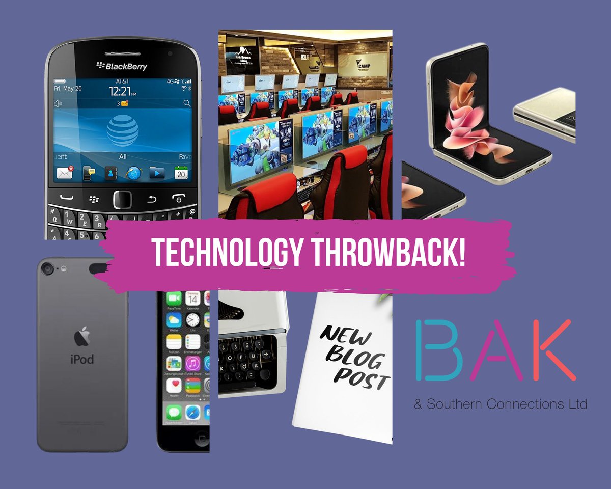 It's throwback Thursday so this week we have had a look back at some of the old devices we used to use and how technology has changed over the past 10 years! Read more on this weeks blog post - lnkd.in/eNPz4Ayg

#o2 #blog #technology #throwbackthursday