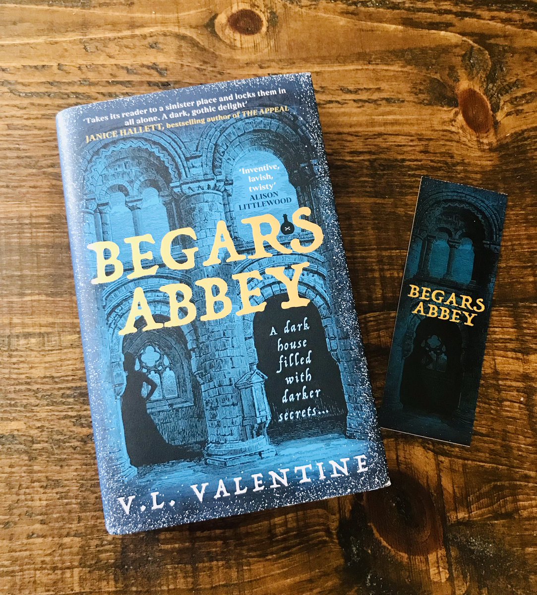 Thank you so much @ViperBooks for sending me a copy of #BegarsAbbey I can’t wait to read this!