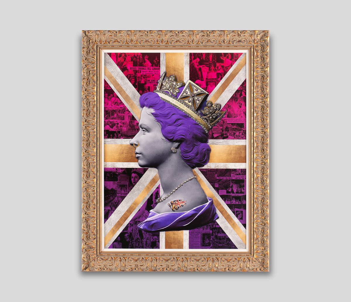 CfaYork's tweet photo. Available to pre-order from today and following on from the massive success of the inaugural print release, @mark_illuminati's second collection of punk-pop queens pay testament to the long reign of our monarch and her illustrious life.
-
@castlefineartyork @castlegalleries https://t.co/ZT45VRaglg