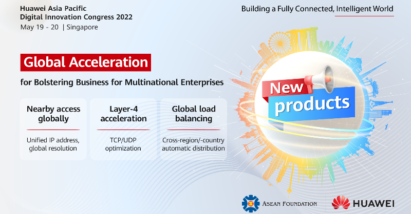 HuaweiCloudAPAC's tweet photo. Sneak a peek at our newly launched products!

#HUAWEICLOUD announced 4 new products during the Huawei APAC Digital Innovation Congress 2022: SparkRTC, DevCloud, Global Acceleration and GaussDB (for openGauss).

Find out more: https://t.co/JA5YE9zlMx

#FORinnovationDigitalAPAC