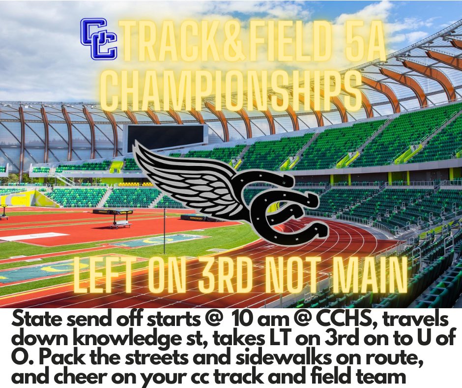 CCTrackandField's tweet image. 