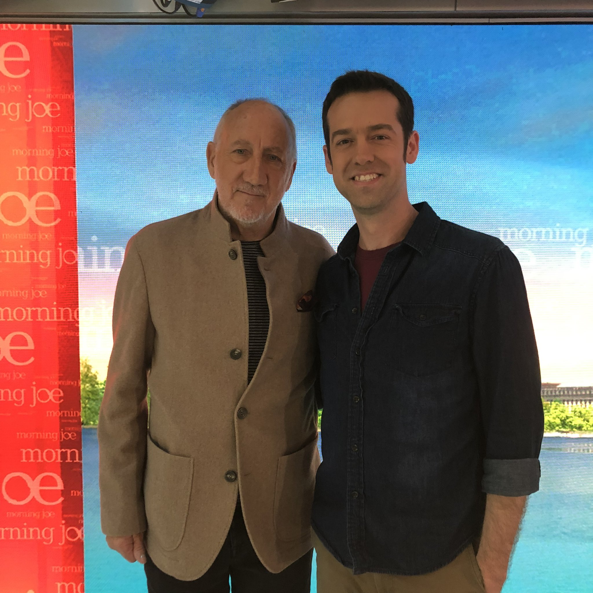 Happy birthday to Pete Townshend. Lets do this again soon. 