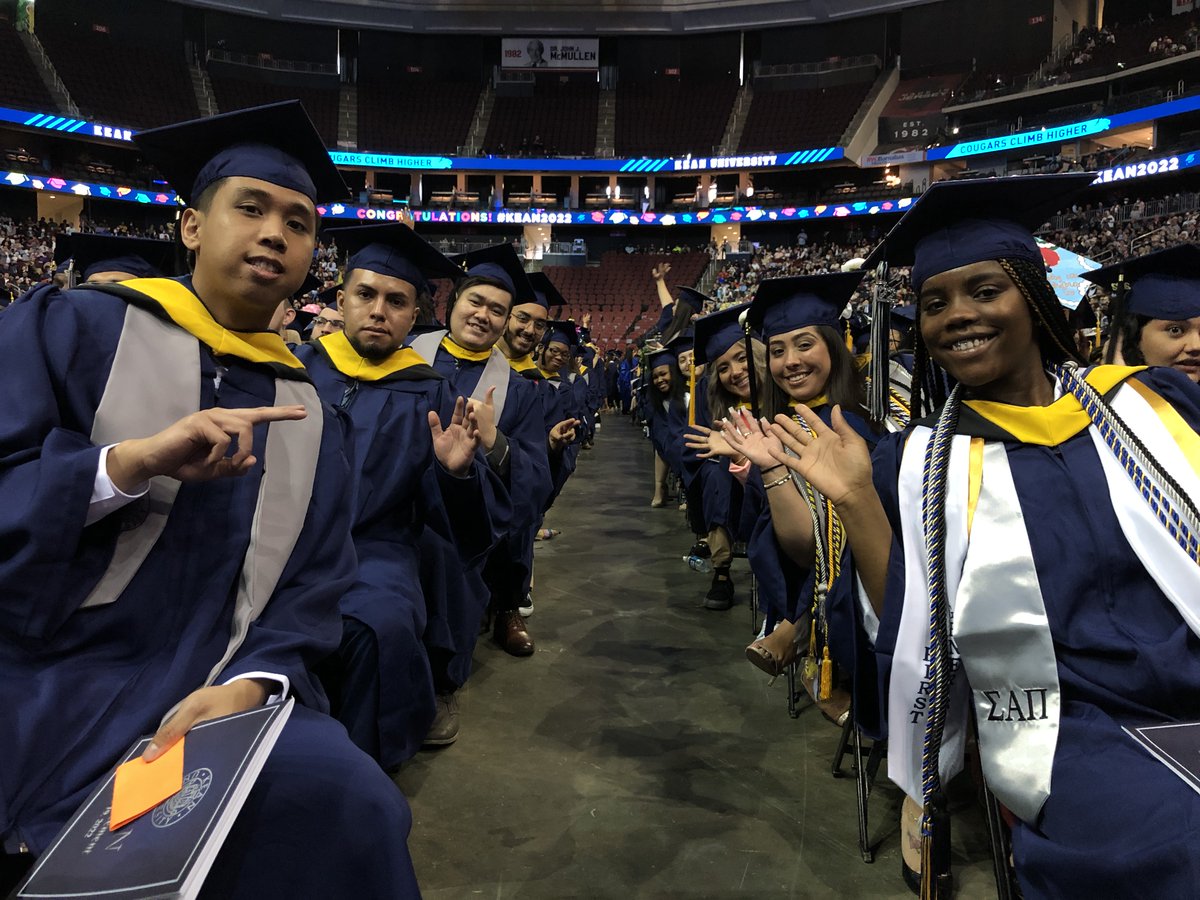 🎓 And here they are: Congratulations to the Kean University Class of 2022! Undergraduate Commencement is underway at The Prudential Center. Celebrate the day, and use hashtag #Kean2022 to share posts.