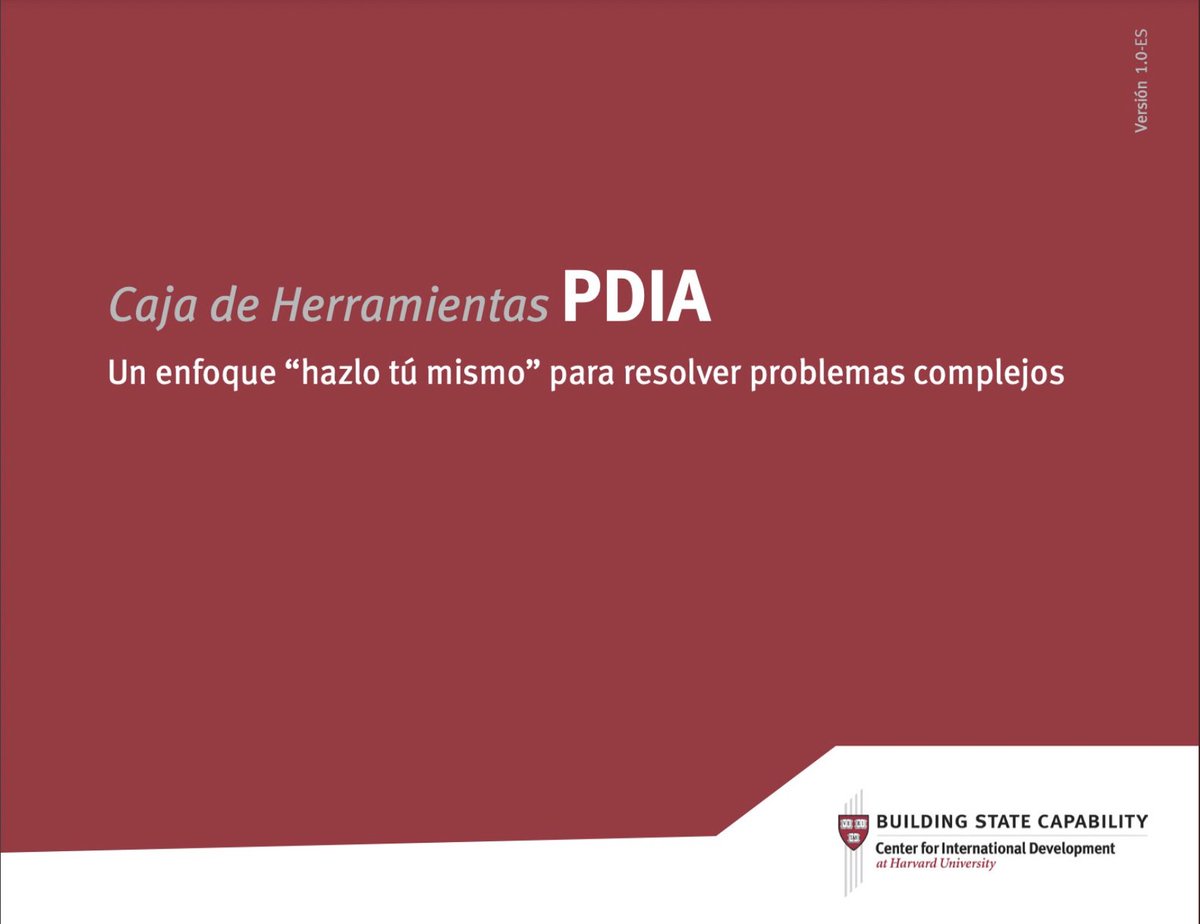 HarvardBSC's tweet photo. The #PDIAToolkit guides you to solve complex problems. Here are the necessary worksheets and tools translated into Spanish! La #CajadeHerramientasPDIA te guía a resolver problemas complejos. ¡Aquí las hojas de trabajo y herramientas necesarias! #PDIA

https://t.co/t169qiXQFn https://t.co/Ur403Du77R