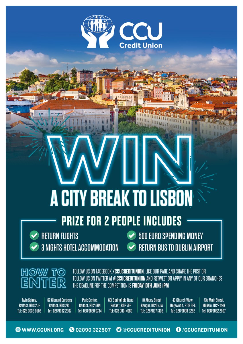 CCUCreditUnion's tweet photo. 📣 Its Competition Time!!! 👀

See below for details 👇 https://t.co/dNqEtLSxt3