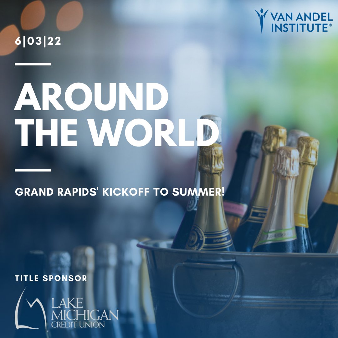Join VAI's JBoard Ambassadors on June 3 for the 11th annual Around the World—Grand Rapids’ official kick off to summer! Enjoy delicious food and drinks while 100% of your proceeds go towards our K–12 education programs @we_are_vaei. 
To register click here:bit.ly/VAIATW22