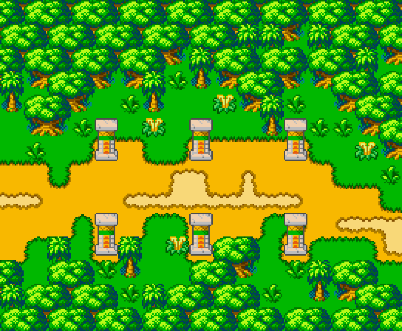 odicia's tweet photo. This tileset is for the jungles outside the city of Hippolyta.⁠

#odicia #rpgmaker #rpgmakermv #indiegame #gamedev https://t.co/pj45F6xMw4