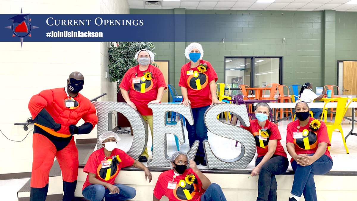 ButtsCoSchools's tweet photo. Join the #BCSS family as a school nutrition super hero! BCSS is currently looking for hard-working individuals to join our team as kitchen assistants, cashiers, and substitutes. Apply online at https://t.co/epM8N9O7kn. #JoinUsInJackson https://t.co/qGHJ8r4sye