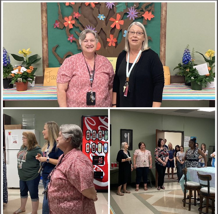 TISDTCES's tweet photo. Excited to celebrate two amazing career educators as they begin their retirement- 57 years of growing young hearts and minds💕💕 https://t.co/cuupdkOf18