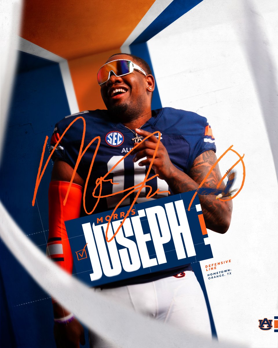 AuburnFootball's tweet photo. 𝐒𝐈𝐆𝐍𝐄𝐃!!✍️

Auburn Family, welcome @bfameazy to The Plains!

#WarEagle | #AuburnMade https://t.co/qDoHsD60Bo