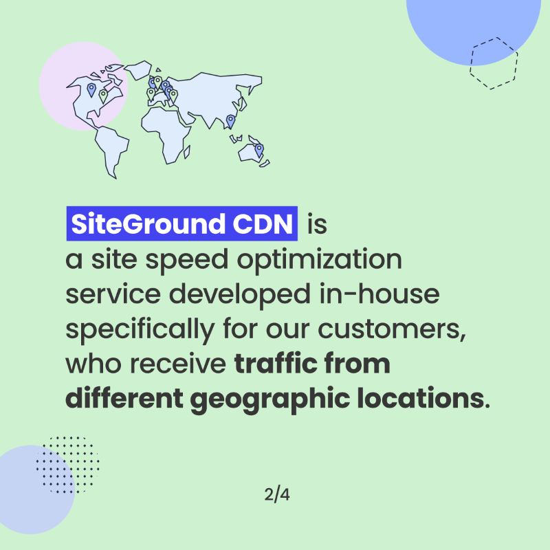 SiteGround's tweet photo. We’re excited to announce the official release of the SiteGround #CDN!  🎉 Thousands of website owners already tested it in Beta and loved it! 💙

Check out how to speed up your site with our CDN and learn more about its benefits, features &amp; plans.