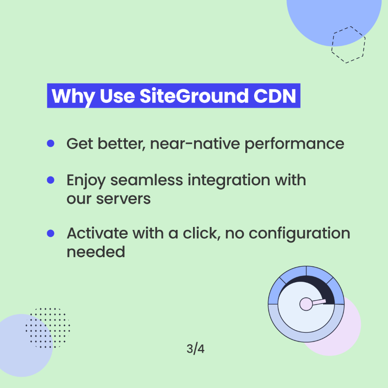 SiteGround's tweet photo. We’re excited to announce the official release of the SiteGround #CDN!  🎉 Thousands of website owners already tested it in Beta and loved it! 💙

Check out how to speed up your site with our CDN and learn more about its benefits, features &amp; plans.