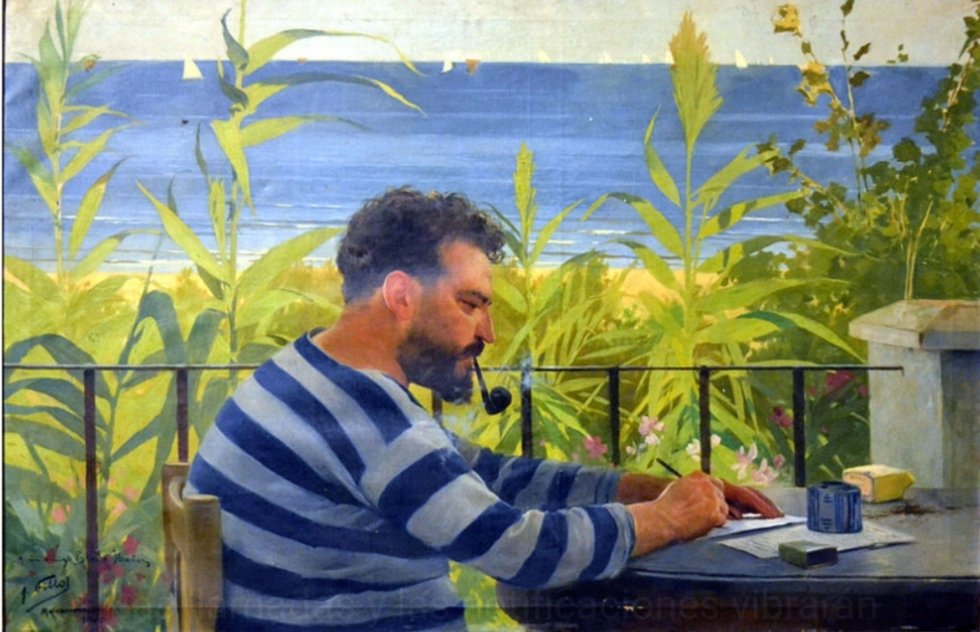 MariaRosellG's tweet image. Com eren Ausiàs March, Cervantes, o Fernán Caballero? Per què hi ha tants retrats de Blasco Ibáñez? La història de la pintura i la fotografia està lligada a les grans figures de la literatura. Hui dediquem #llibreobert a la seua representació iconogràfica.
19:13 @ProxParadaAPunt