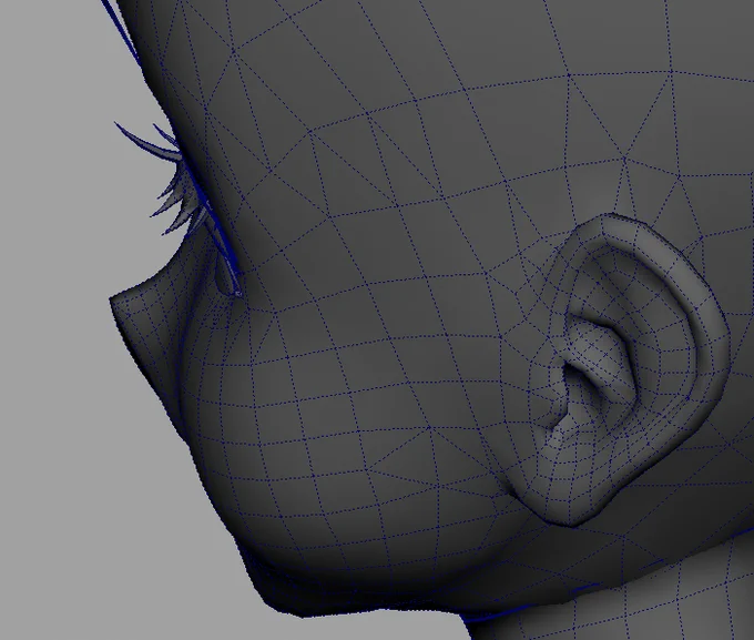 まつ毛☆バサリティ
#VRCアバター制作中 #3DCG 