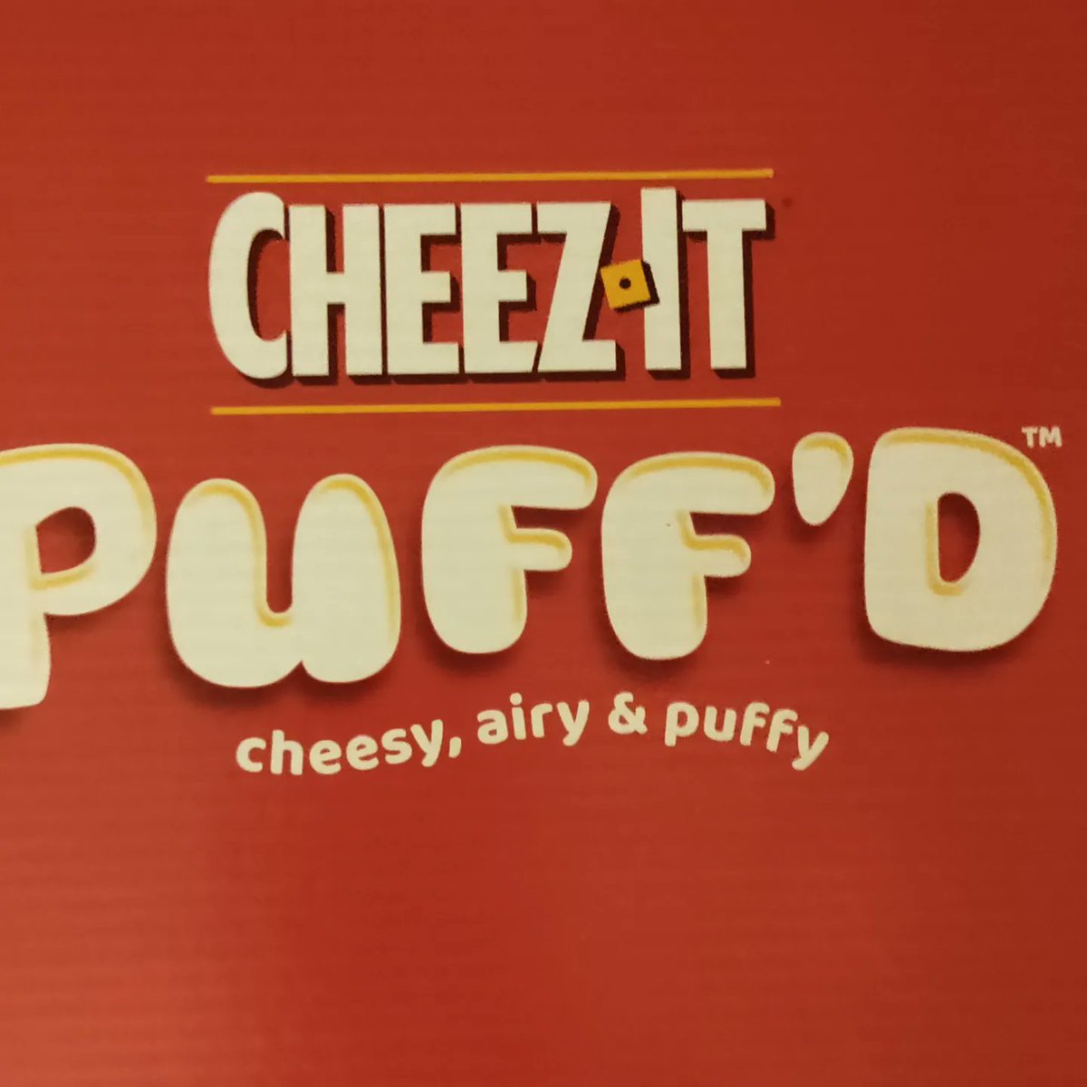 sexycristal78's tweet photo. Very good and worth try . Go to your local store and buy
#CheezItPuffd #DefyYourCheezpectations #complimentary @cheezit @influenster.eats @influenster https://t.co/mf4fK6EBJ2