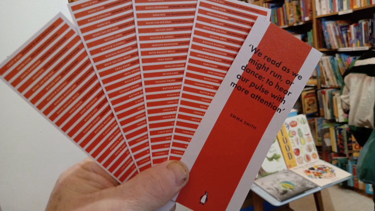 LordWoolamaloo's tweet photo. "We read as we might run, or dance: to hear our pulse with more attention " Emma Smith.
Loving the new #WhyWeRead bookmarks from @PenguinUKBooks , different quotes on the back of the bookmarks.
#AmReading #books #ChooseBookshops https://t.co/ZB7RFPUvpZ