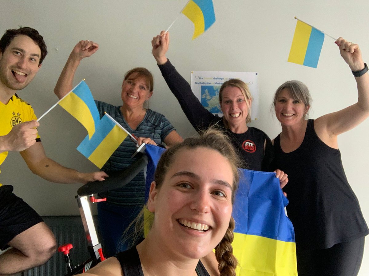 We did it!!! The Fire Control team completed the last mile of their virtual 2130 miles from Northallerton to Mariupol in Ukraine. Well done everyone you have done amazing!! 
If you would still like to donate the link is below:
crowdfunder.co.uk/p/nyfrs-contro…