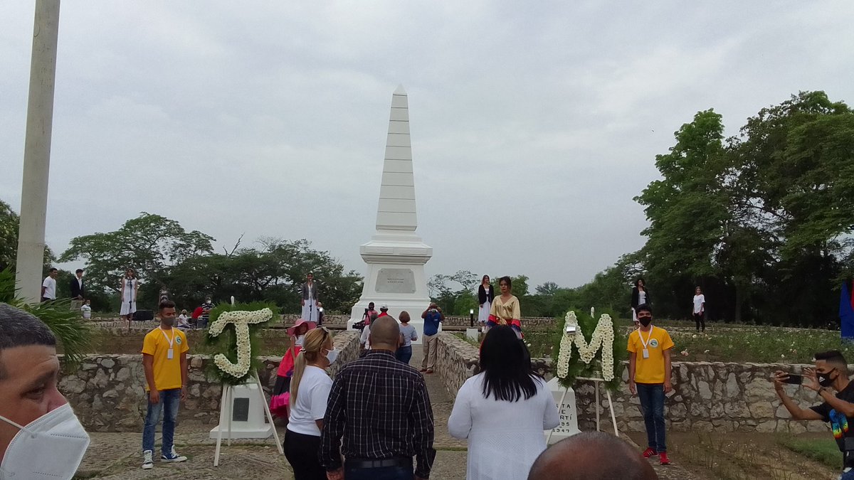 Homenaje a Martí está mañana en Dos Ríos,127 Aniversario de la caída en combate este 19 de Mayo en #ProvinciaGranma <a href="/CapoNapoles/">Yanaisi Capó Nápoles</a> <a href="/VladimirZambr15/">Vladimir Zambrano</a> <a href="/MojenaSonia/">Sonia Pérez Mojena 🇨🇺</a> <a href="/NilsonAcostaRe1/">Nilson Acosta Reyes</a> <a href="/chanel_martell/">Chanel Martell Ibarra</a> <a href="/Alaincubano/">Alain Vicens</a> <a href="/YanetsyTerry/">Yanetsy Terry Gutiérrez</a>  <a href="/LourdesFG65/">Lourdes Ferrera</a> <a href="/yordan_roberto/">Yordan Roberto</a>