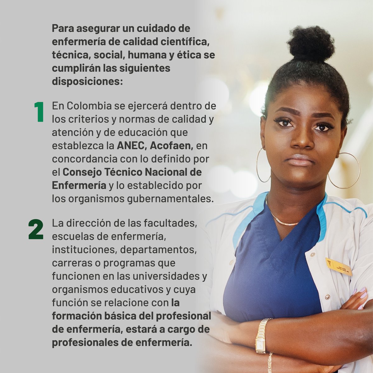 AnecSantander's tweet photo. ¿sabías que...?
Información sobre las leyes de enfermería enfocadas a los requisitos laborales. 
Conocer para actuar y exigir.  
#unavozparaliderar #DIE2022 https://t.co/Ejv505v0jT