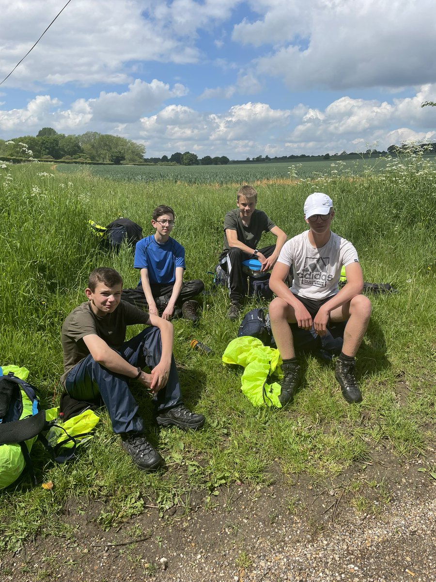 OBHSDofE's tweet photo. Lunch stop for day 1 of our silver practice expedition! The has finally come out! https://t.co/yWeQivMAFx