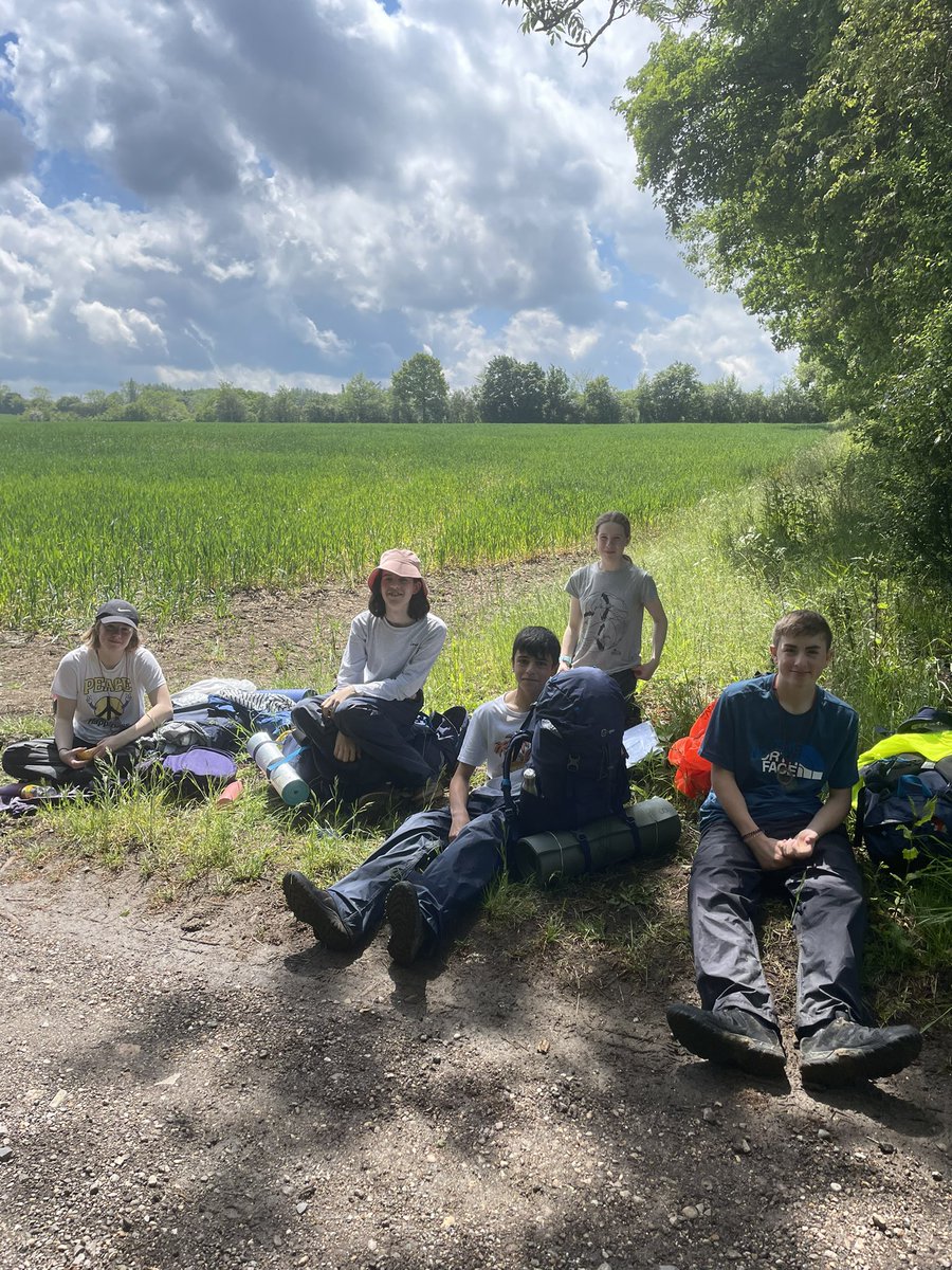 OBHSDofE's tweet photo. Lunch stop for day 1 of our silver practice expedition! The has finally come out! https://t.co/yWeQivMAFx
