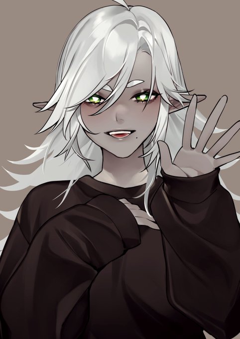 ダークエルフちゃん、描いてて楽しかった…ぜ…… 