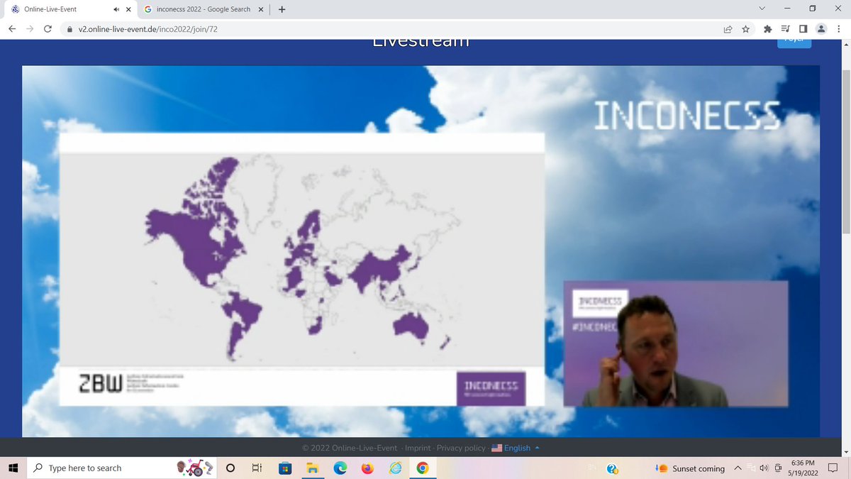 arjun_sanyal's tweet image. Thorsten Meyer summarizing the key take away points at the concluding session #INCONECSS @ZBW_news @taps69 @bibverband @BII_news @LIBEReurope