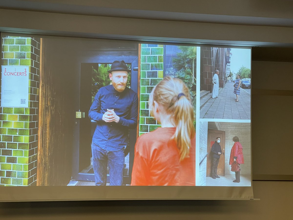 GMOrch's tweet photo. Great presentation at @ClassicalNEXT on @1to1concerts_jp as a fantastic #concert format for every space you can imagine. ➡️ https://t.co/eO2fxfxxW7 #cnext22 It reaches out to new #audiences and promotes feed for freelancer #musician|s. ✅ https://t.co/ohcwX8R0Ke
