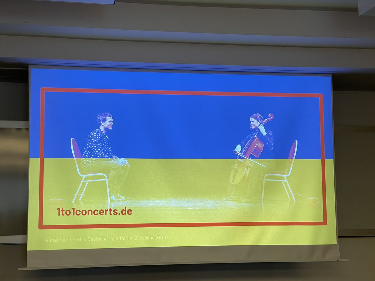 GMOrch's tweet photo. Great presentation at @ClassicalNEXT on @1to1concerts_jp as a fantastic #concert format for every space you can imagine. ➡️ https://t.co/eO2fxfxxW7 #cnext22 It reaches out to new #audiences and promotes feed for freelancer #musician|s. ✅ https://t.co/ohcwX8R0Ke