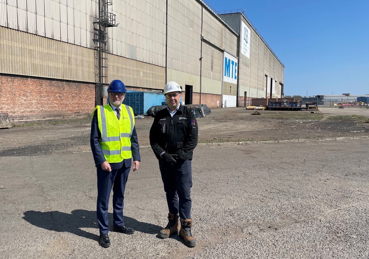 We were pleased to welcome Stockton North’s MP, Alex Cunningham to our new Riverside facility. During his visit, MTE’s Joint Managing Director Kevin Judson provided Alex with a guided tour of our 8-acre site.

Find out more here: mechtool.co.uk/2022/05/18/sto…

#Engineering #Fabrication