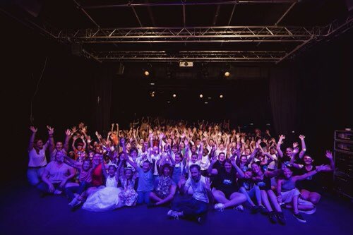 Francasdudoubs's tweet photo. « Mux’music » quatrième édition ! Dans la très belle  de salle de @villedebesancon La Rodia. Six groupes de jeunes issus de Besançon et des environs restituent le travail conduit avec 6 musiciens locaux. Merci aux élus municipaux et @Doubscd25 @bfc_region #CAFpour leur présence https://t.co/cPyrVbjRAC