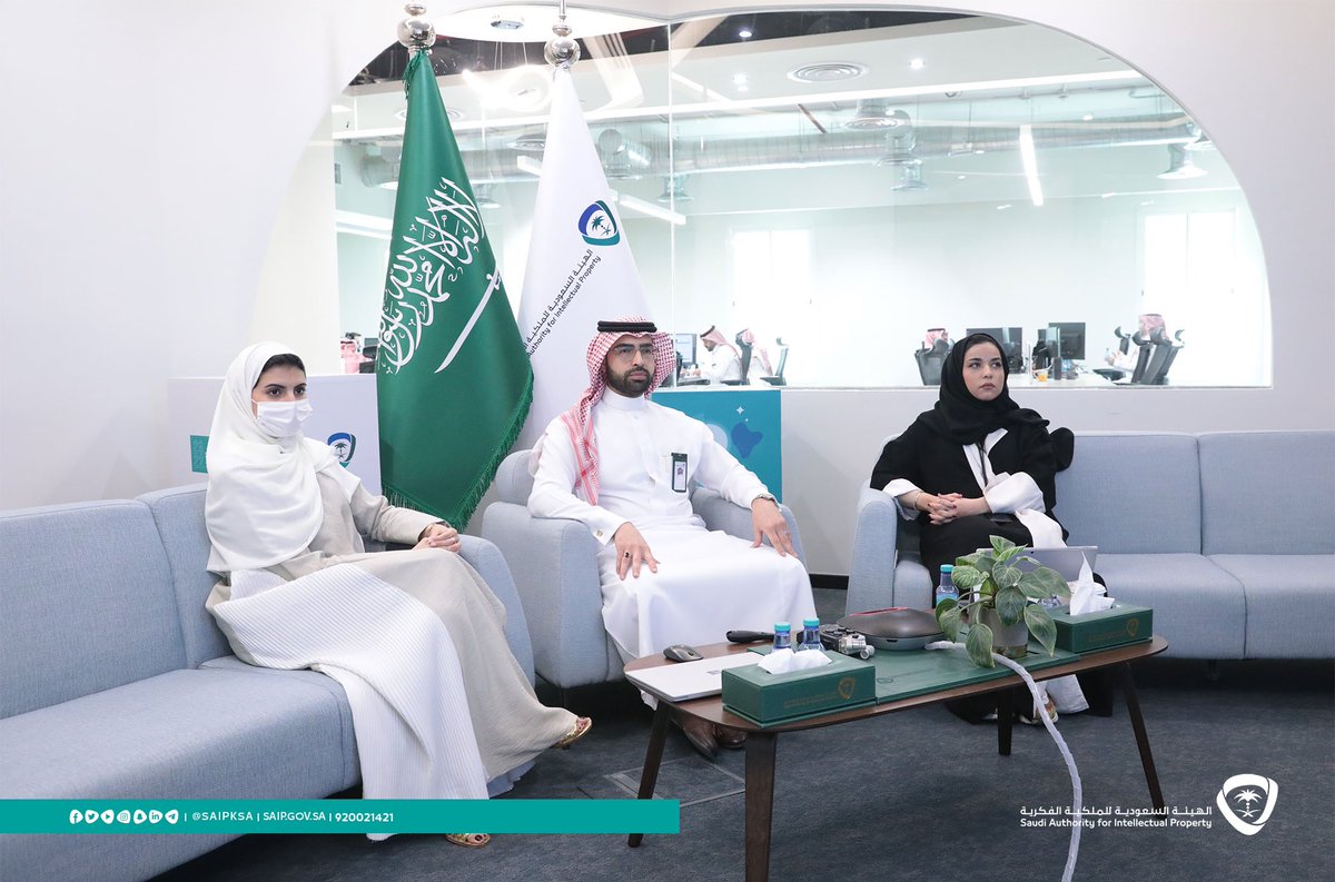 SAIPKSA's tweet photo. During the meeting, the most prominent developments of the IP support centers regionally and globally and the Kingdom’s experience in establishing the national network of intellectual property support centers were discussed. https://t.co/yiTYW5dCpL