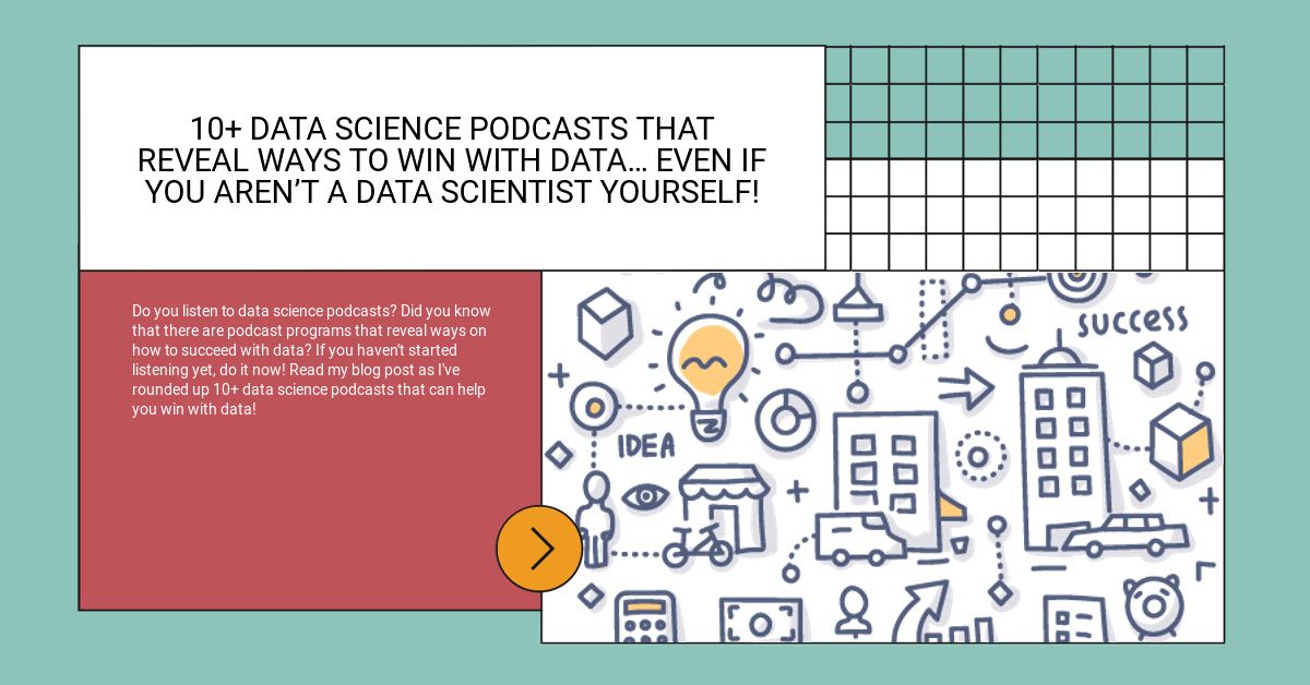 Strategy_Gal's tweet image. Ears burning? 👂👂

That’s because some great data science podcasts are calling your name!

I’ve rounded up my top ten podcast picks. 🔟✅ Confession: I’m a little biased about number 10 😉

👉 data-mania.com/blog/data-scie…

#datasciencepodcast #bigdata #AnalyticsOnFire