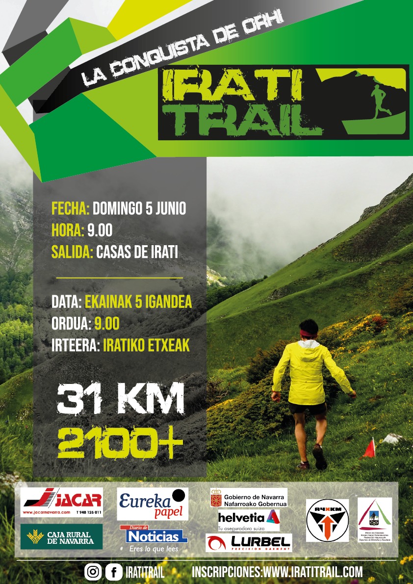 IratiTrail's tweet photo. CARTEL IRATI TRAIL 2022
Muchas gracias a todos los patrocinadores que han depositado su confianza en nuestra carrera, pronto os los presentaremos 🤗
Si quieres conquistar Orhi, date prisa porque solo quedan menos de 20 dorsales... ⌛
⛰️🏃🏻🏃🏼‍♀️
#iratitrail22
#orhikotxoriaorhiratira https://t.co/L7wtIhX0pm