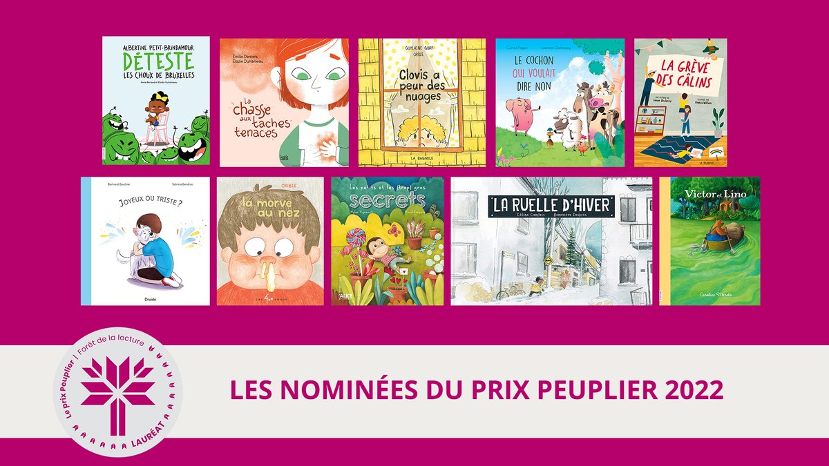 cbcbooks's tweet photo. The #foretdelalecture Le prix Peuplier ceremony is coming up at 1:00 pm ET! #ForestofReading
https://t.co/5GKQ8k59yJ https://t.co/euBK6pQMue