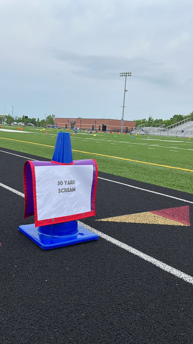 Excited to be working at the 50 yard “scream” today at <a href="/HazelgroveKck/">hazelgrove_kck</a> field day!