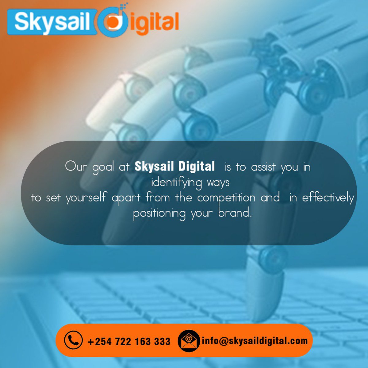 SkysailD's tweet photo. Our goal is to assist you in identifying ways to set yourself apart from the competition. We will assist you in effectively positioning your brand.

🌐 https://t.co/5QscE8LVnU

#socialmediastrategy #digitalmarketing #digital #socialmediamanagement #online #growyourbusinessonline https://t.co/hFJFRDRPOD