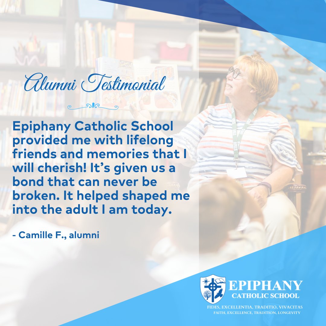 epiphanyeagles's tweet photo. We are thankful for our wonderful alumni! 💙 https://t.co/TtfSpXYB4W
