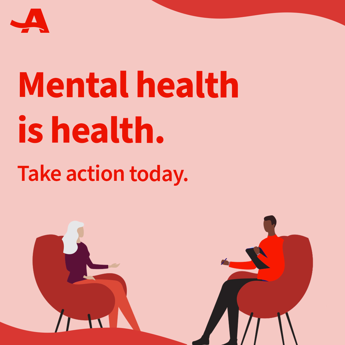 Today is Mental Health Action Day. Whether it’s taking a moment for yourself, finding support, or connecting with a friend, how will you take action today? Learn more at: spr.ly/6017z3q4R #MentalHealthActionDay